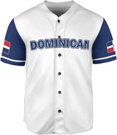 Podagree Personalized Dominican Republic Baseball Jersey Shirt,Team Name Republic Dominicana Baseball Jersey for Men,Women